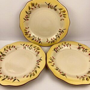 Better Homes & Gardens Tuscan Retreat 11 inch Dinner Plates, set of three